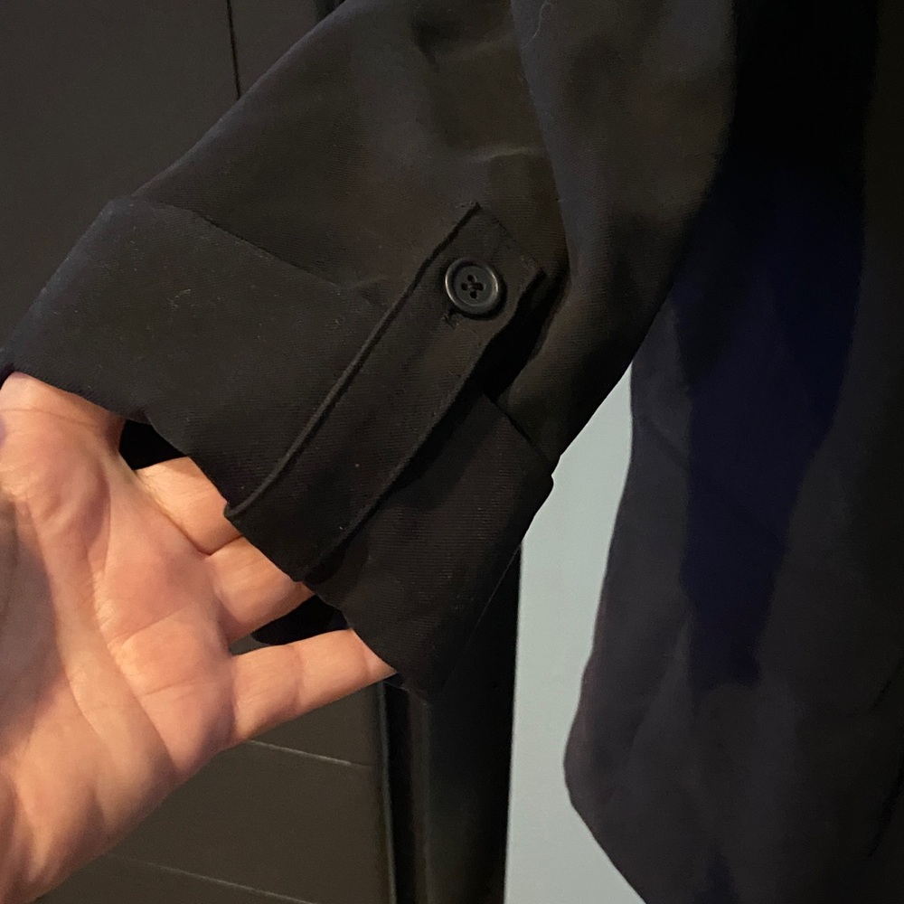 Simply Vera Vera Wang Elegant Black Blazer - Picture 3 of 4